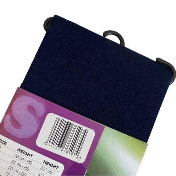 Baby Toddler Girls Navy Blue Tights 1-3Y - Picture 5 of 7